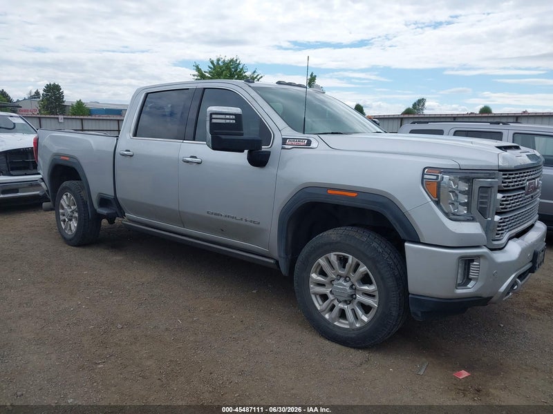 2022 Gmc Sierra 3500hd Denali Silver vin: 1GT49WEY8NF270073