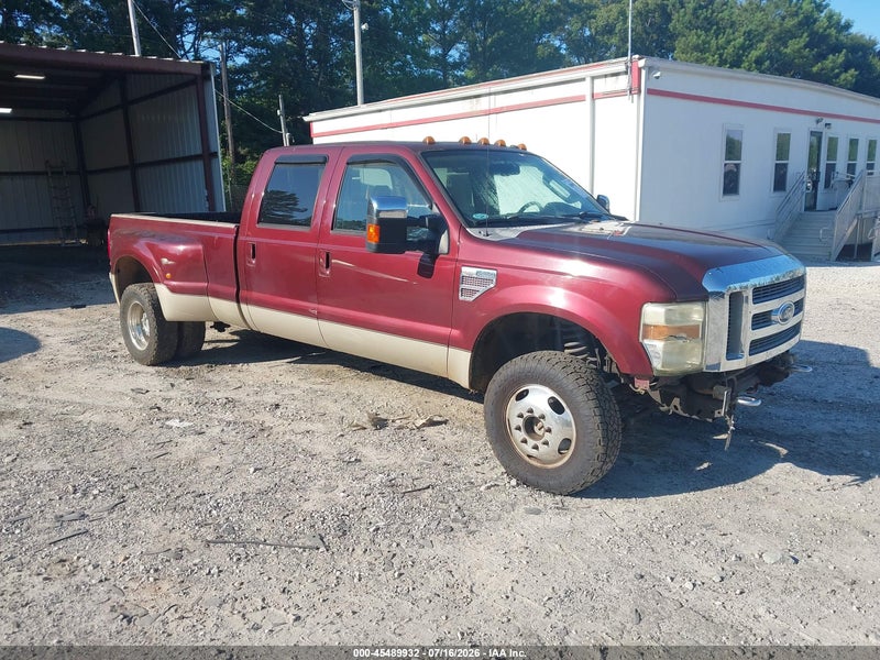 2009 Ford F-350 Fx4/king Ranch/lariat/xl/xlt Red vin: 1FTWW33R29EB15123
