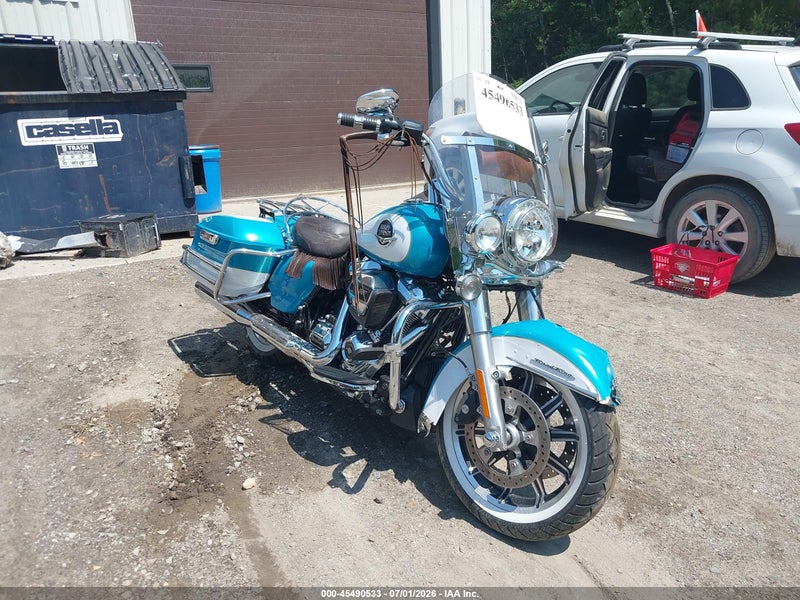 2018 Harley-davidson Flhr Road King Бирюзовый vin: 1HD1FBC10JB651300