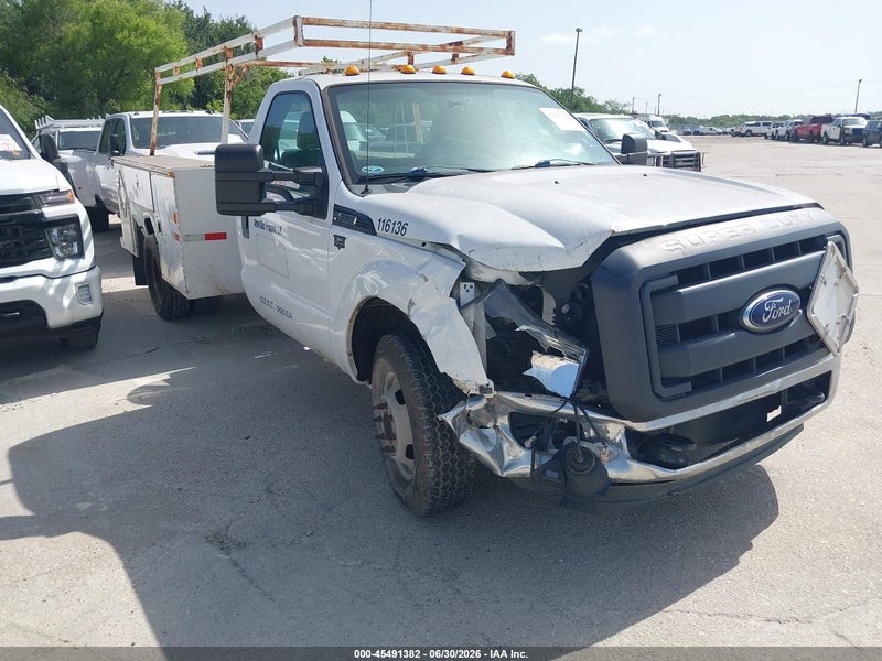 2016 Ford F-350 Chassis Xl/xlt White vin: 1FDRF3G68GEA81548