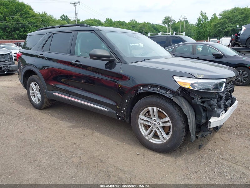 2021 Ford Explorer Xlt Black vin: 1FMSK8DH6MGB78568