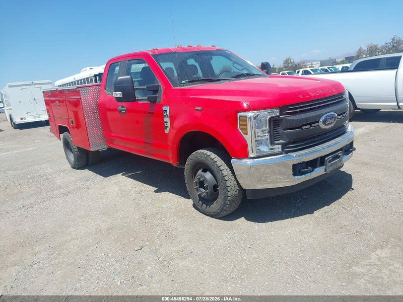 2018 Ford F-350 Lariat/xl/xlt Red vin: 1FT8X3D62JEC69989