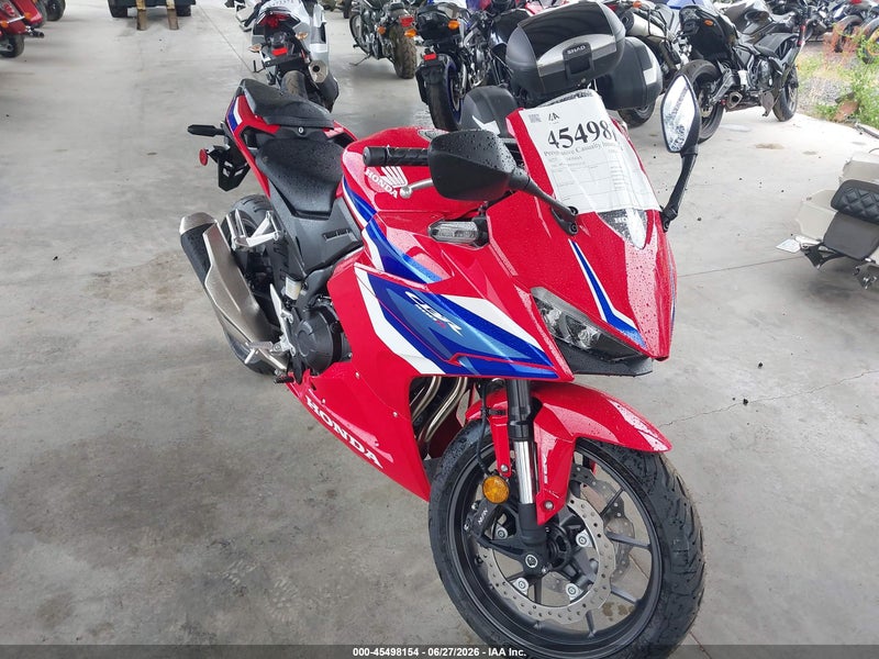 2025 Honda Cbr500 Ra Красный vin: MLHPC7053S5103135
