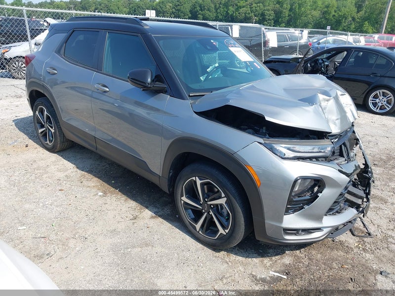 2023 Chevrolet Trailblazer Fwd Rs Серый vin: KL79MTSL4PB158759