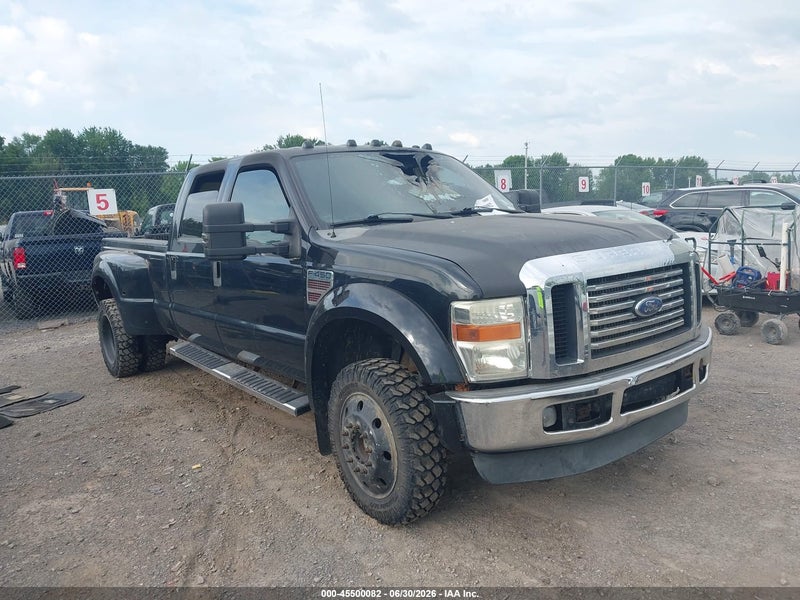 2008 Ford F-450 Xlt Black vin: 1FTXW43RX8EC25586