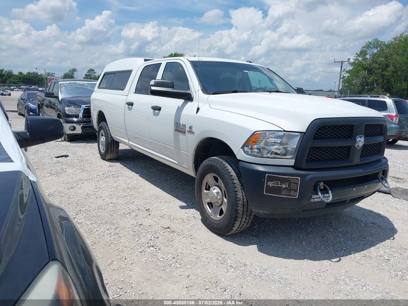 2017 Ram 3500 Tradesman  4x4 8' Box White vin: 3C63R3GL0HG712768