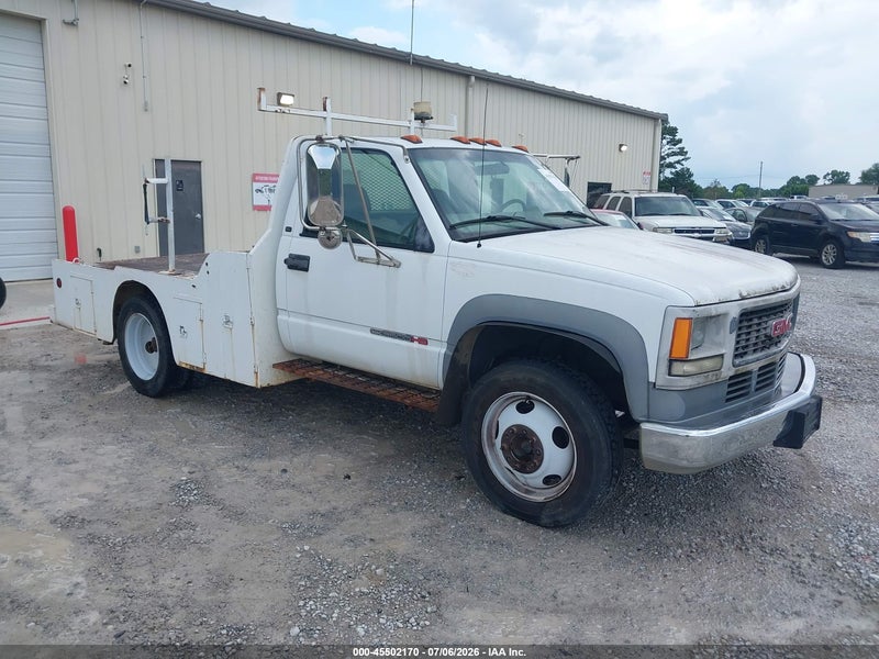 2001 Gmc Sierra C3500 Hd Chassis Sl White vin: 3GDKC34F31M106548