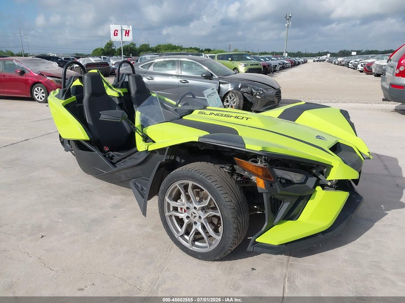 2023 Polaris Slingshot Sl Green vin: 57XAAPGD8P8158205