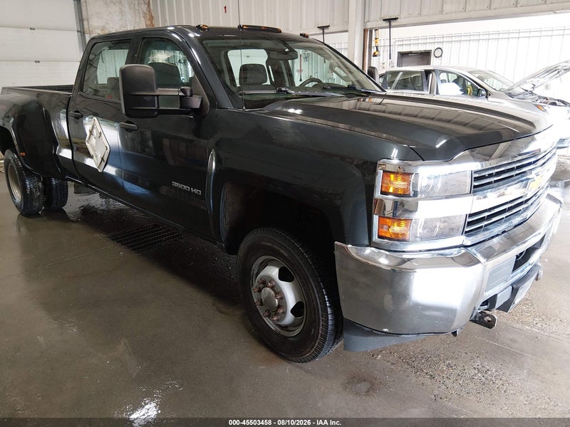 2018 Chevrolet Silverado 3500hd Wt Синий vin: 1GC4KYCG9JF270927
