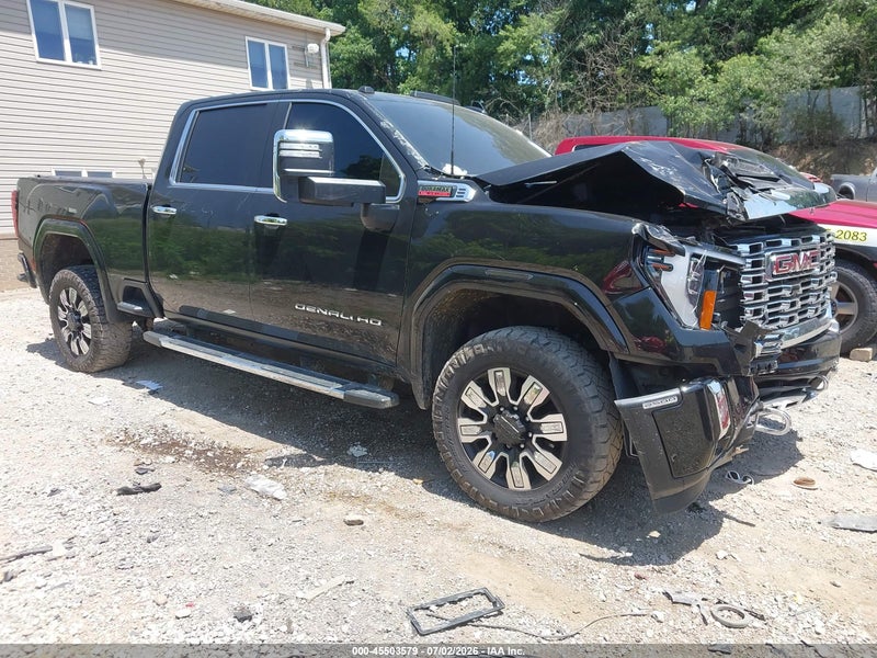 2024 Gmc Sierra 2500hd 4wd  Standard Bed Denali Black vin: 1GT49REY1RF123682