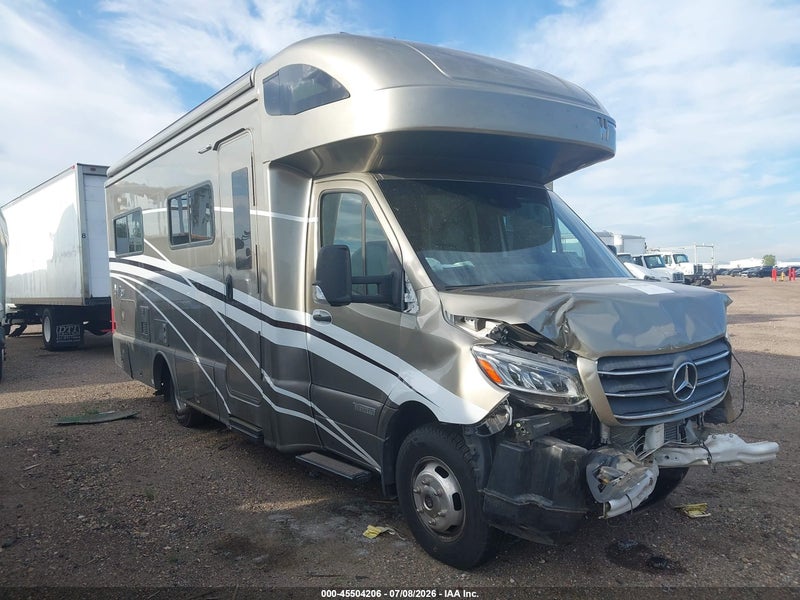 2019 Mercedes-benz Sprinter 3500xd High Roof V6 Brown vin: WDAPF4CD0KN074322