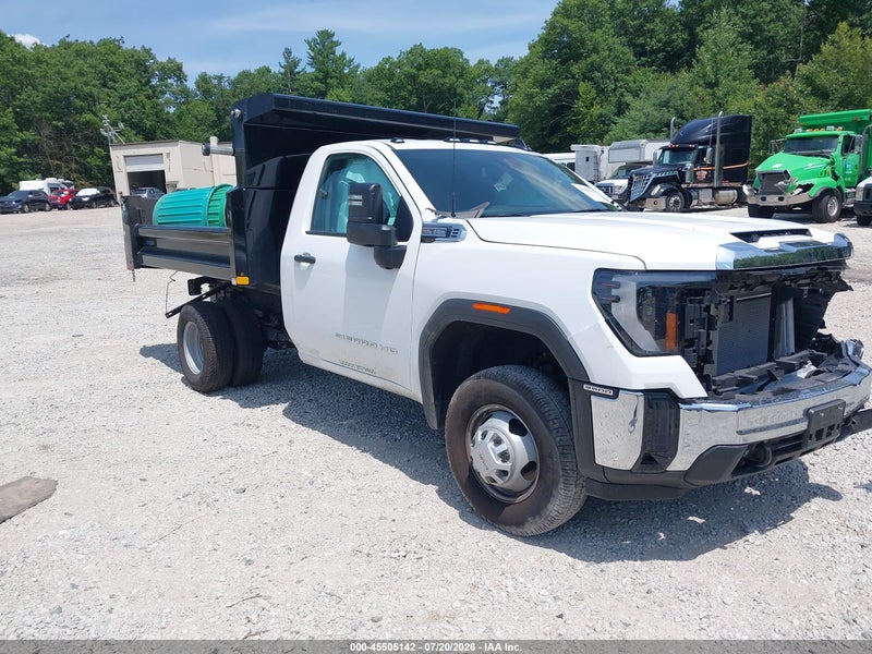 2026 Gmc Sierra 3500 Hd Chassis Pro White vin: 1GD3USE73TF123453