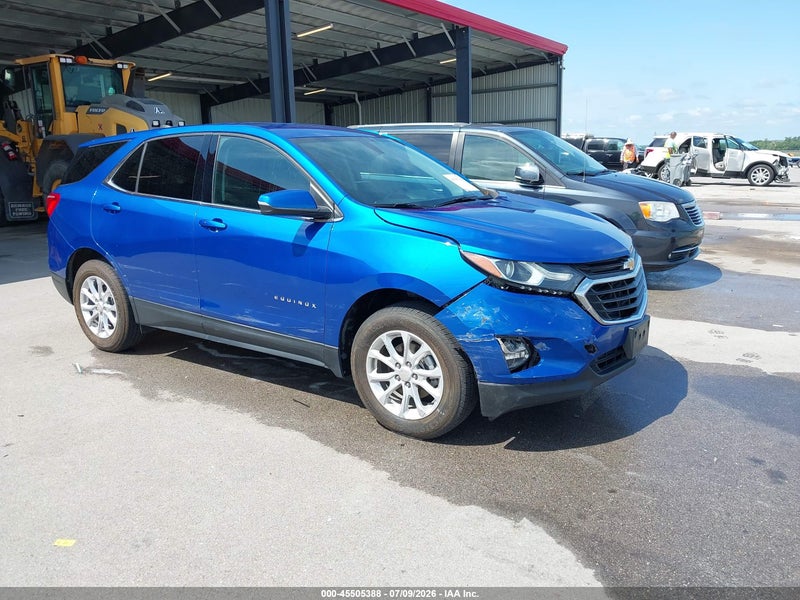 2019 Chevrolet Equinox Lt Blue vin: 3GNAXUEV2KS506122