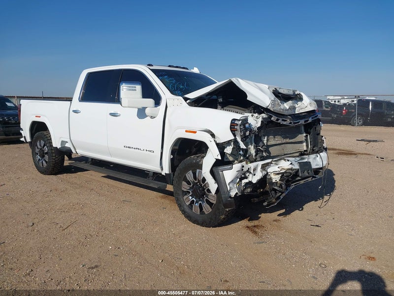 2024 Gmc Sierra 2500hd 4wd  Standard Bed Denali White vin: 1GT49REY8RF288886