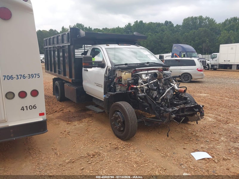 2021 Chevrolet Silverado 4500hd 1wt White vin: 1HTKHPVK9MH664599