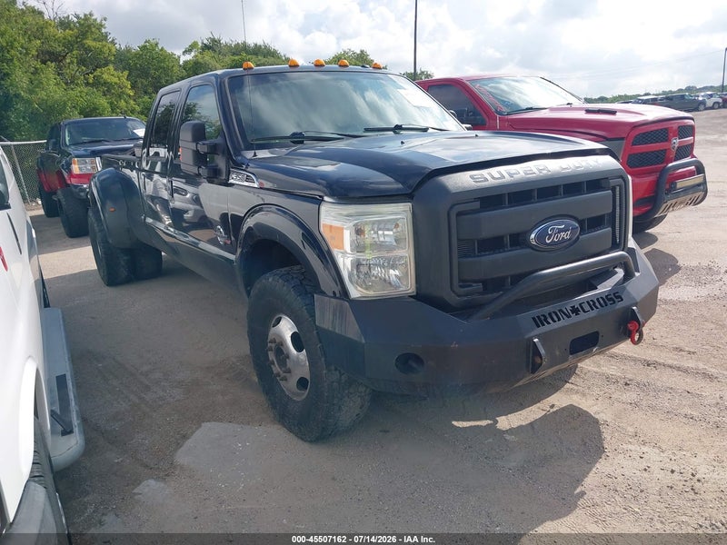 2012 Ford Super Duty F-350 Drw King Ranch/lariat/xl/xlt Black vin: 1FT8W3DT8CEA38607