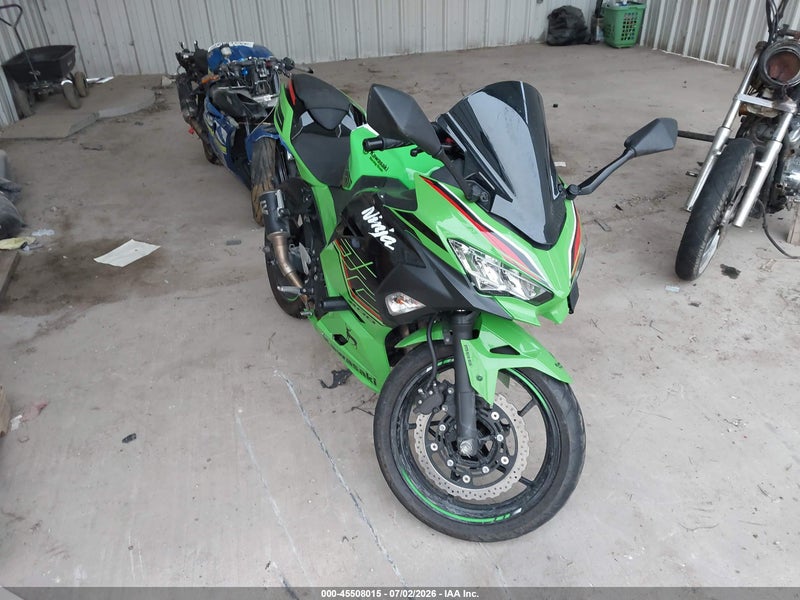 2023 Kawasaki Ex400   Green vin: JKAEXKH10PDAM6759
