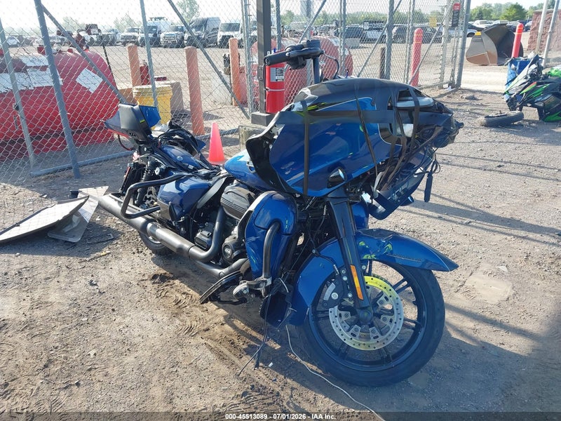 2022 Harley-davidson Fltrk   Blue vin: 1HD1KZF14NB607029