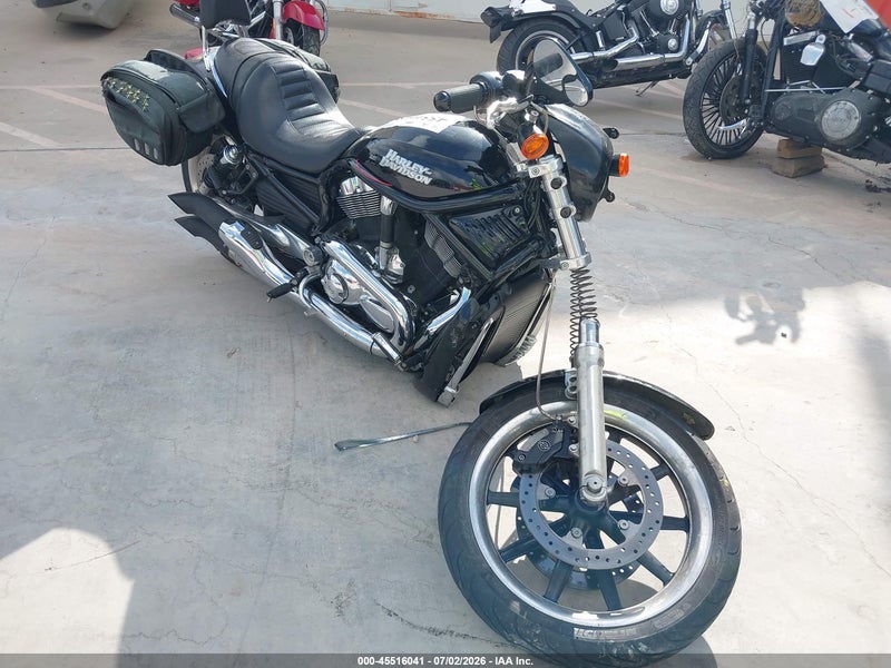 2007 Harley-davidson Vrscd   Черный vin: 1HD1HDZ147K807070