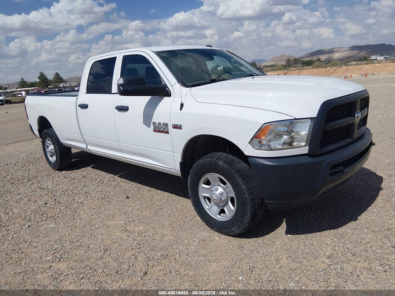 2016 Ram 3500 Tradesman White vin: 3C63R3GT3GG335190