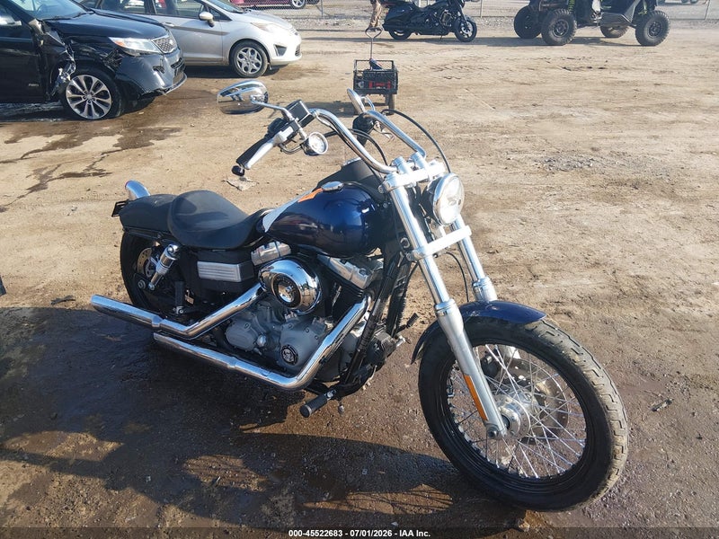 2009 Harley-davidson Fxdb   Blue vin: 1HD1GX4179K334411