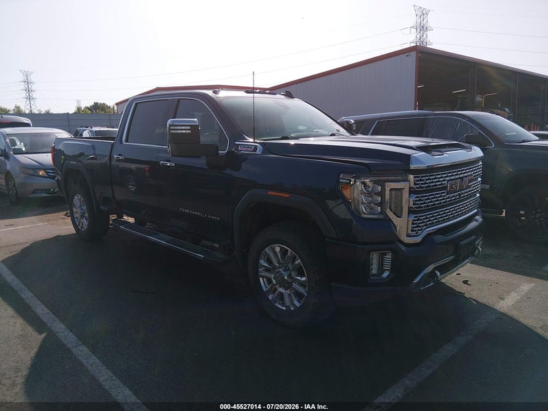 2020 Gmc Sierra 2500hd 4wd  Standard Bed Denali Blue vin: 1GT49REY4LF220916