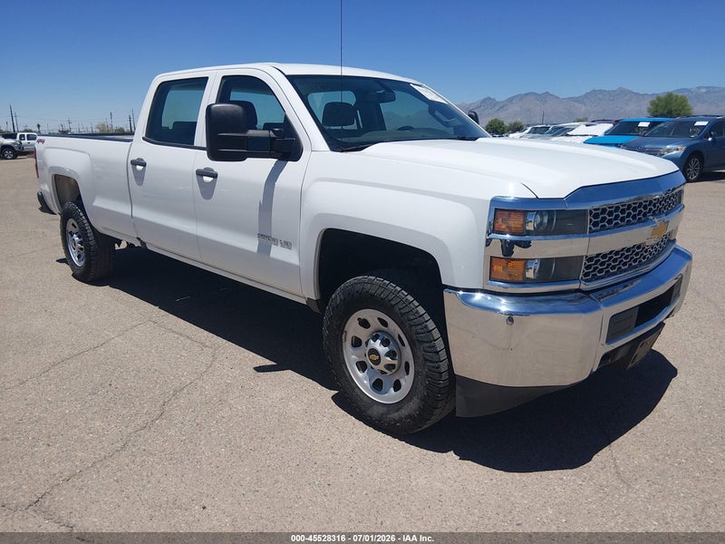 2019 Chevrolet Silverado 3500hd Wt White vin: 1GC4KVCG7KF204988