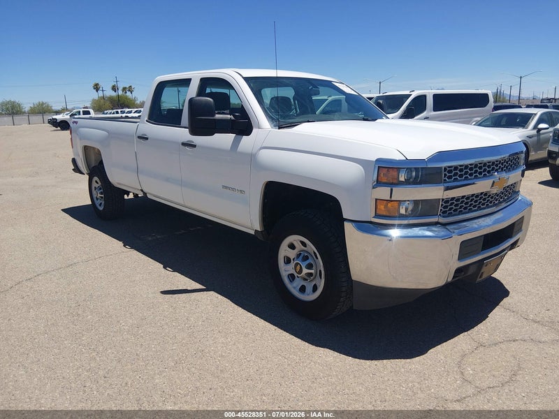 2019 Chevrolet Silverado 3500hd Wt White vin: 1GC4KVCG5KF203872