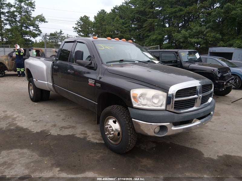 2008 Dodge Ram 3500 Hd Chassis St/slt/laramie Black vin: 3D6WH48D98G199181