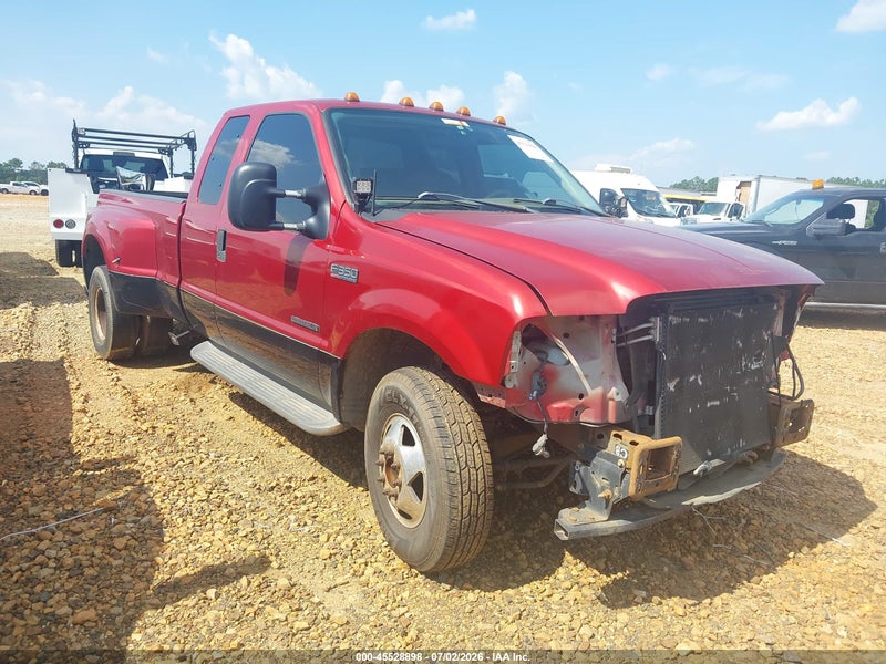 2001 Ford F-350 Lariat/xl/xlt Красный vin: 1FTWX32F21EC99746
