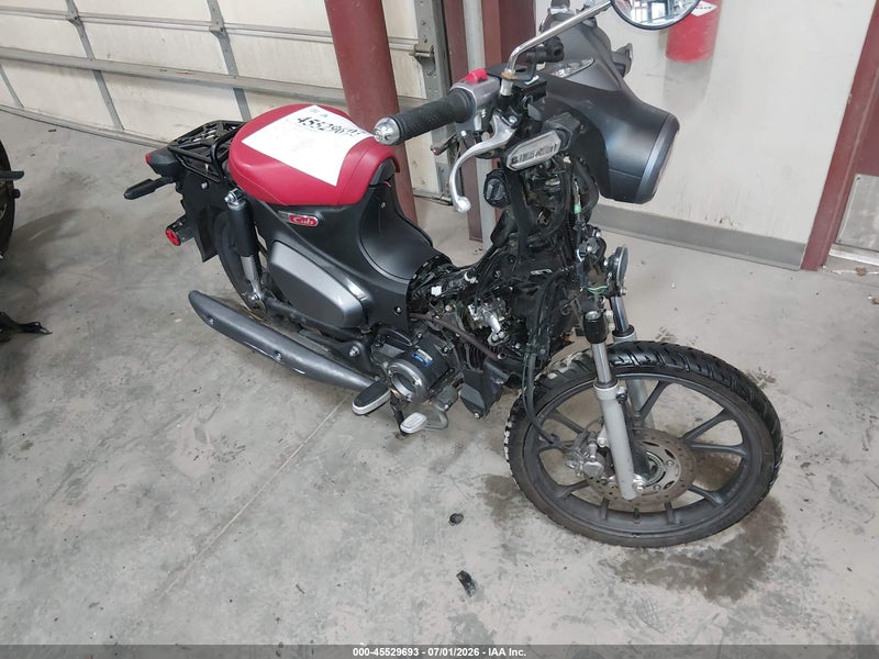 2022 Honda C125 A Black vin: MLHJA5857N5000003