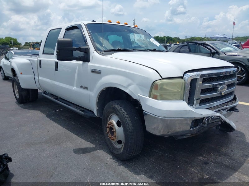 2005 Ford F-350 Lariat/xl/xlt White vin: 1FTWW33P95EA83814