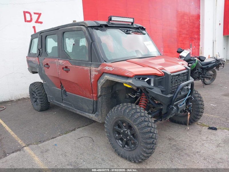 2024 Polaris Xpedition Adv 5 1000 Northstar Orange vin: 3NSGZW991RM122903