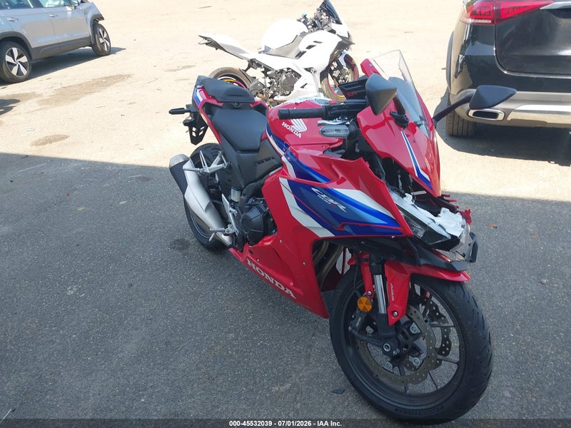 2025 Honda Cbr500 Ra Red vin: MLHPC7056S5100889