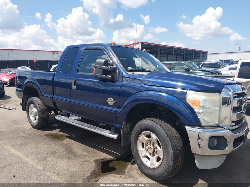2011 Ford Super Duty F-350 Srw Lariat/xl/xlt Blue vin: 1FT8X3BTXBEC18220
