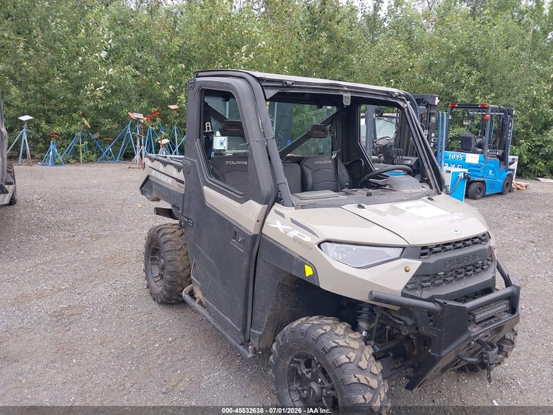 2024 Polaris Ranger Xp 1000 Premium Gray vin: 4XARRE998R8698438