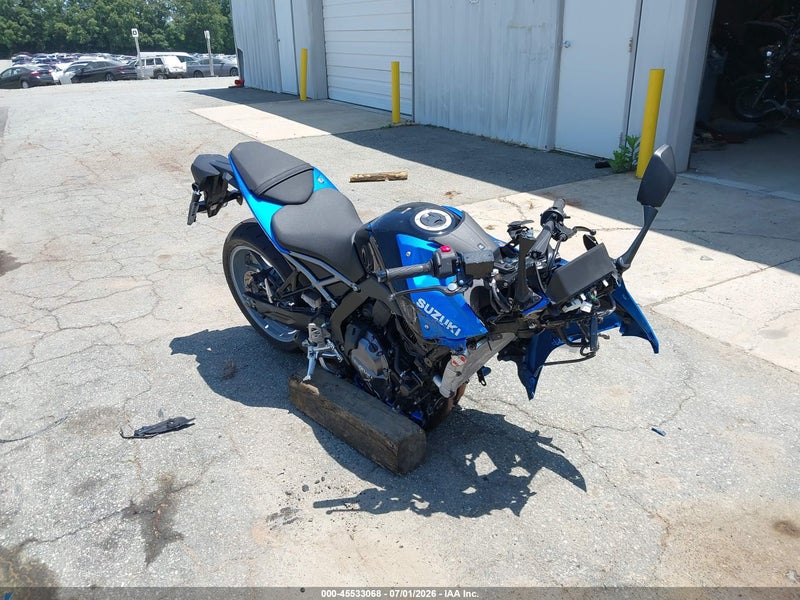 2025 Suzuki Gsx800 F Blue vin: JS1EM13B9S7101653