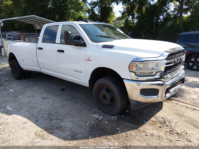 2020 Ram 3500 Tradesman  4x4 8' Box Белый vin: 3C63RRGL5LG195625