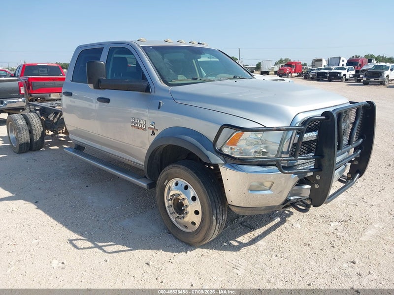 2017 Ram 5500 Chassis Tradesman/slt/laramie Silver vin: 3C7WRNFL1HG520314