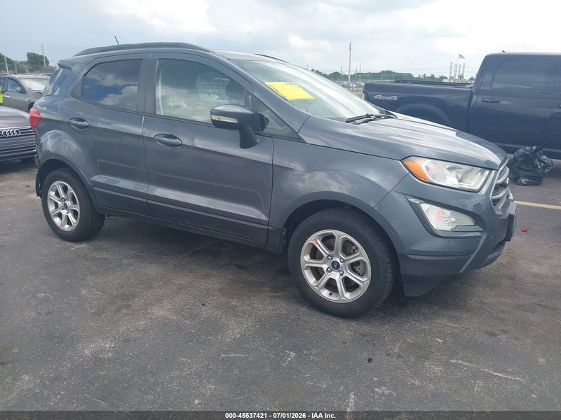 2019 Ford Ecosport Se vin: MAJ3S2GE6KC258499