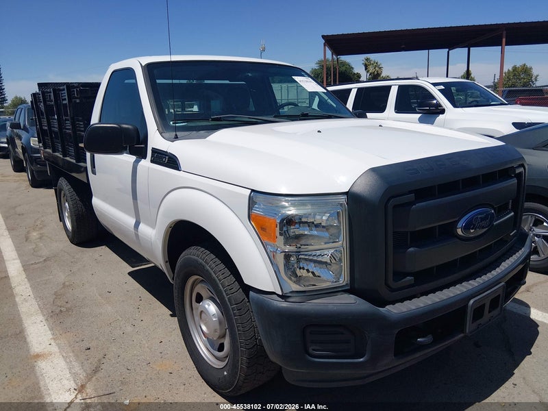 2016 Ford F-350 Xl/xlt White vin: 1FDRF3A62GED02585