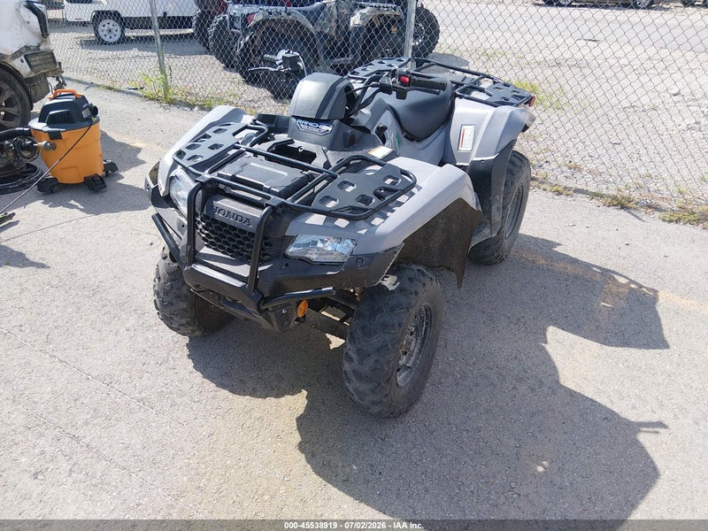 2022 Honda Trx420 Fa Gray vin: 1HFTE47D9N4701091