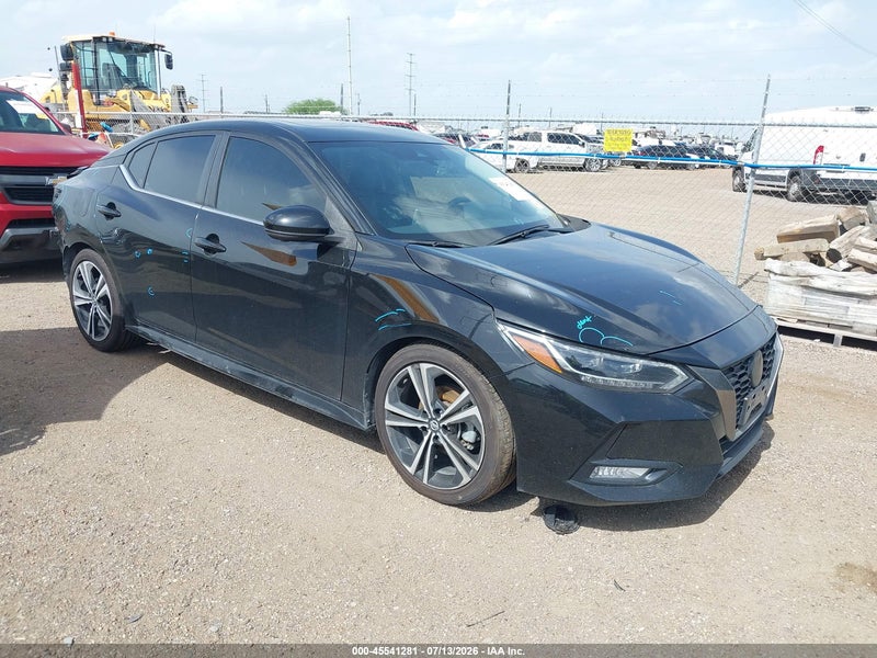 2022 Nissan Sentra Sr Xtronic Cvt Black vin: 3N1AB8DVXNY285079