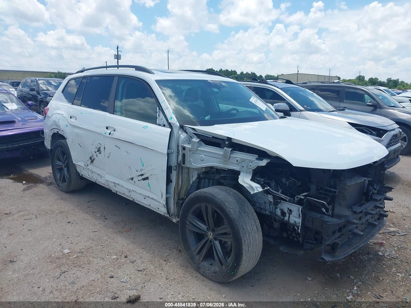 2022 Volkswagen Atlas 3.6l V6 Se W/technology White vin: 1V2JR2CA0NC531973
