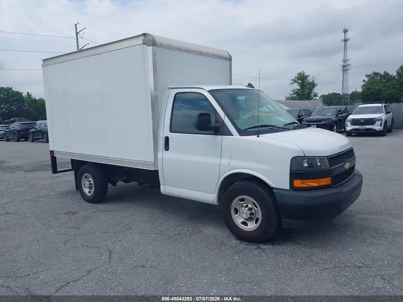 2019 Chevrolet Express Cutaway 4500   White vin: 1GB0GRFP3K1297786
