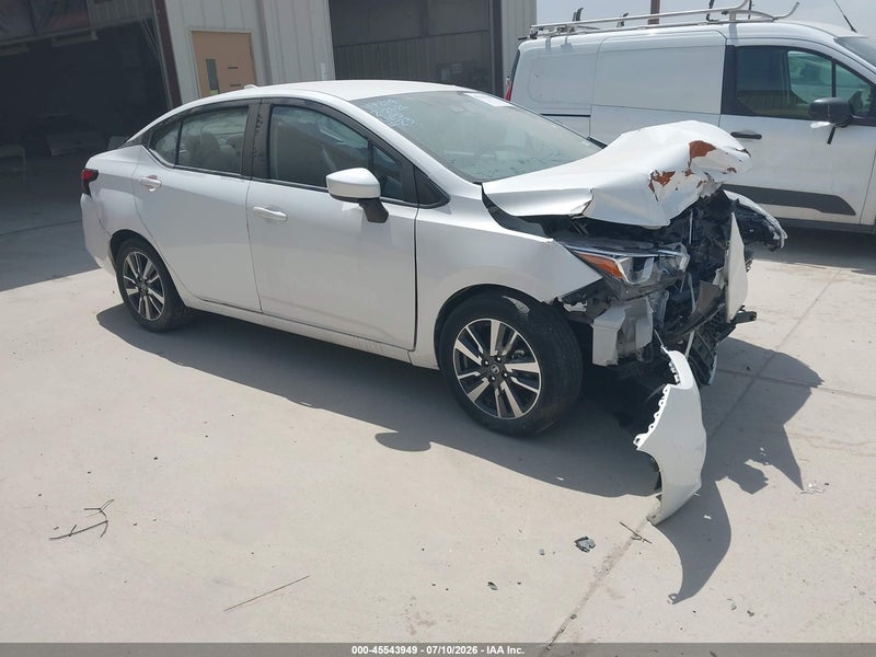 2022 Nissan Versa 1.6 Sv Xtronic Cvt White vin: 3N1CN8EV7NL853204