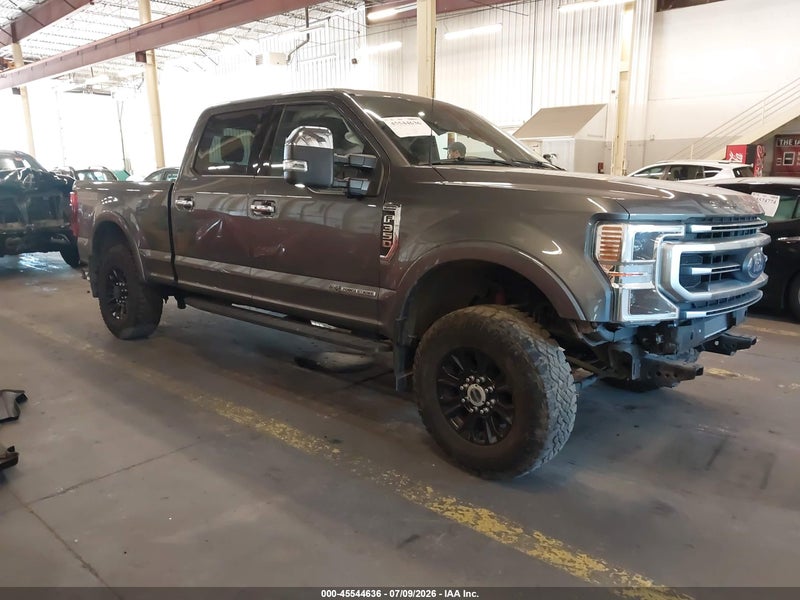 2022 Ford F-350 Platinum Gray vin: 1FT8W3BT7NED91300