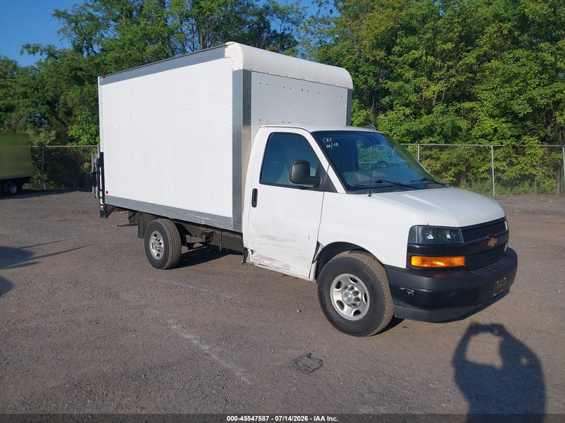 2021 Chevrolet Express Cutaway Work Van Красный vin: 1GB0GRFP2M1311700