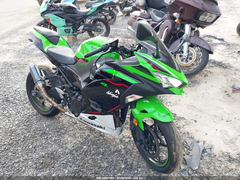 2022 Kawasaki Ex400   Green vin: JKAEXKG11NDAG4620