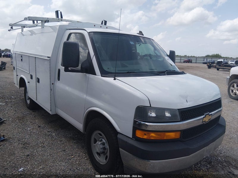 2020 Chevrolet Express Cutaway Work Van Белый vin: 1GB0GRFG6L1173478